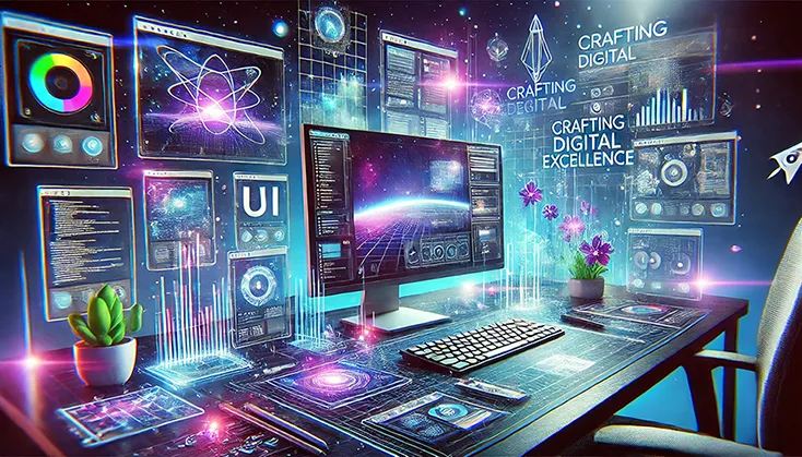 image of digital future vision