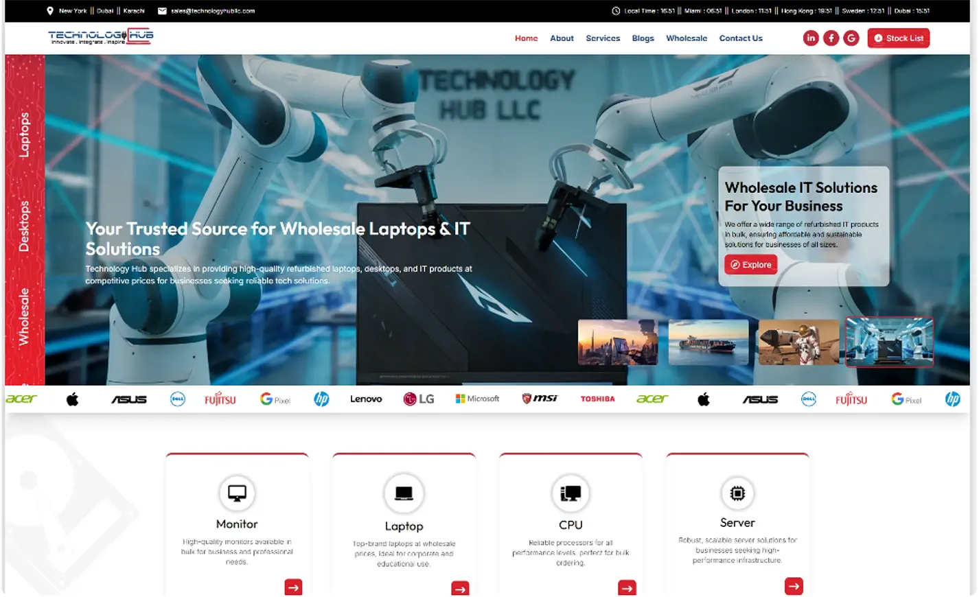 image of technology hub